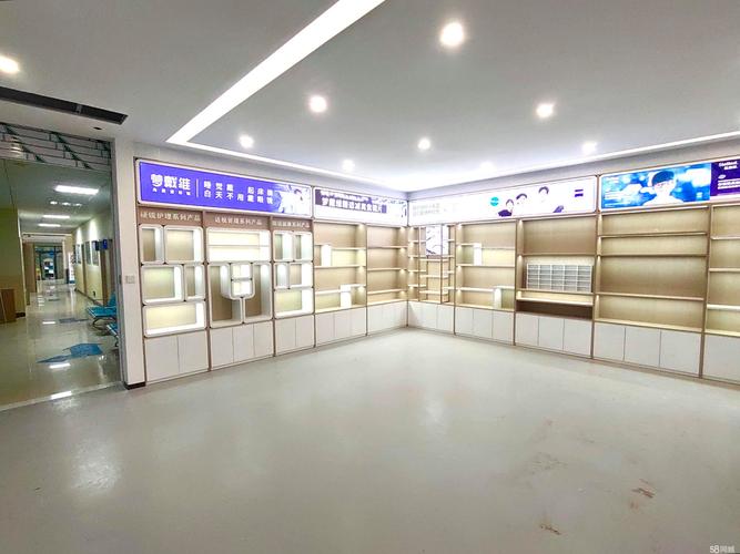 烤漆展柜商场吧台中岛